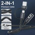 2-in-1 Shokz Charging Cable, 2 Pack Shokz Charger for AfterShokz Aeropex AS800/Shokz OpenRun Pro/OpenRun/OpenRun Mini/OpenComm USB C and USB A Cor...