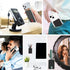 SHANSHUI Phone Card Holder, Silicone Ultra Slim Phone Wallet Stick on Credit Card Holder for Cell Phone Compatible for iPhone, Android & Most Smar...