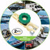 Spurtar Car Battery Disconnect Switch 12V - 24V Top Post 2Pcs, Quick Disconnect Battery Cut Off Switch for Truck RV Boat Vehicles, Green Knob...