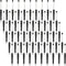 50Pcs Black Beadable Pens Plastic Bead Pen Black Ink Ballpoint Pens Diy Pens Cute Cool Pens for Journaling Students Teacher Bridal Graduation Gift...