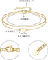 EVER FAITH Women's Heart Figure 8 Infinity Anklets Sparkly White Cubic Zirconia S925 Adjustbele Link Bracelet Jewelry...