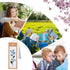 INFUNLY 5 Set Embroidery Bookmark Set Plant Book Marker Cross Stitch Kits DIY Hand Embroidery Bookmark Counted Cross Stitch Kit for Reading Teache...