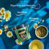 Organic German Chamomile & Ginger Herbal Tea | Loose Leaf Tea - 40 Servings | Calming and Digestive Caffeine Free Herbal Tea | By Pantenger...