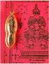 Thai Magic Amulet Power Wessuwan Giant God Statue Waterproof Pendant & Pha Yant Wessuwan Giant God Talisman Cloth Mantra Protection Danger Evil Sp...