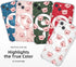 MAYCARI Cute Pink Pig Magnetic Case for iPhone 15 Plus Compatible with MagSafe, Slim Clear Animal Pattern Phone Cover for Girls Women Soft TPU Har...