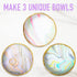 JOiFULi Make Your Own Clay Jewelry Bowls Arts and Crafts Kit Gifts for Girls Kids Ages 8 9 10 11 12 Years Old...