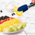 Tovolo Mini Silicone Easy-Grip Tongs, Non-Slip Handle, 8.25 Inches, Blue...