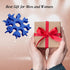2 Pack 18 in 1 Snowflake Multi Tool, Phillips Flat Screwdriver Kit/Wrench/Bottle Opener, EDC Camping Gear, Gifts for Men (Blue+Red)...