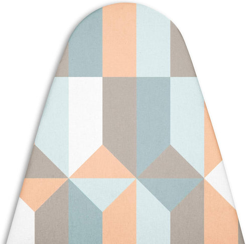 Encasa Homes Replacement Ironing Board Cover with Extra Thick Pad, Made in India, Standard (Fits Medium Boards 14 x 42 inch) Elasticated, Scorch R...