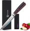 PAUDIN Utility Knife, 5 Inch Chef Knife, Ultra Sharp High Carbon Stainless Steel, Multipurpose Paring Knife for Fruit and Vegetable Cutting with W...