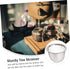 8pcs Tea Screen Tea Infuser Filter Teapot Strainer Replacement Metal Mesh Tea Strainer Tea Pot Strainer Stainless Steel Tea Kettle Metal Infuser S...