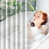 UFRIDAY Stall Clear Shower Curtain Liner 48 x 72 inches,Heavy Duty Liner Waterproof Transparent Shower Curtain for Bathroom PEVA with 3 Magnets Bo...