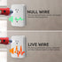 Voltage Tester, RANGERHINO Non-Contact Voltage Tester, Electrical Tester, AC 12V-1000V, Circuit Tester Dual Range LED Display, Buzzer Alarm with F...