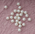 Ruwado 50 Pcs Faux Pearl Beads with Hole Gold Vintage Gold Silver Retro Elegant Kits Supplies for DIY Jewelry Making Dangle Earrings Necklace Brac...