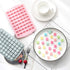 Verdental Small Square Silicone Candy Molds 108 Cavities Non-stick Chocolate Basic Molds for Hard Candy, Cake, Chocolate, Ice Cubes, Gummy, Carame...