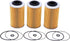 ZTUOAUMA 3X Oil Filters 420956741 420956740 with O-Ring Seals for Sea Doo GTI GTS SE GTR GTX SC RXP RXT RXPX RXTX Wake and All 4-Tec 130HP 185HP 2...