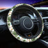 Foruidea Trendy Prints Plants Car Steering Wheel Cover Neoprene Automotive Steering Wheel Cover Anti Slip and Sweat Absorption Auto Car Wrap Cover...