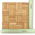 iLAND Varnished Dollhouse Flooring on 1:12 scale, Dollhouse Floor boards of Bamboo, Buy 2 at Half Cost! (Rectangular 48pcs)...