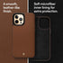CYRILL Leather Brick Designed for iPhone 12 Pro Max Case (2020) - Saddle Brown...