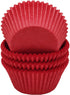 Premium Red Greaseproof Cupcake Liners Muffin Paper Baking Cups Standard Size, 100-Count...