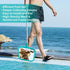 Pool Skimmer - Pool Skimmer Net with 5 Aluminum Pole Sections 60'', Skimmer Net with Fine Mesh Net for Cleaning Leaf of Swimming Pools...