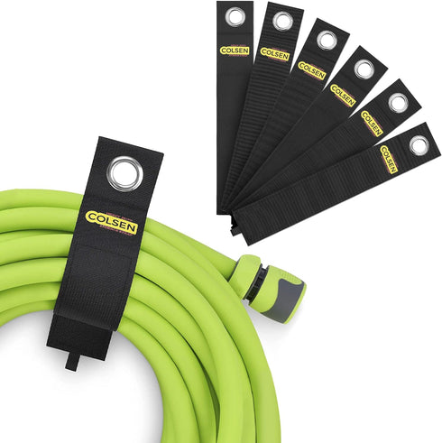 COLSEN Extension Cord Holder – 20 Inch large Heavy Duty Garage Organization Storage Straps - Cable Keeper, Wire Holders, Outdoor, Rope Strap, Hose...