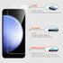 3 Pack for Samsung Galaxy S23 FE 5G Tempered Glass Screen Protector with 3 Pack Camera Lens Protector, Ultra-Thin Anti Scratch, Touch Sensitive, 9...