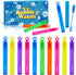 36 Pieces Mini Bubble Wands,Bubble Party Favors Assortment Toys for Kids,Themed Birthday, Halloween, Goodie Bags, Carnival Prizes, Wedding, Bubble...