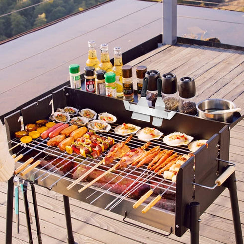 1 Pack Stainless Steel Griddle Spatula Holder, Grill Barbecue Tool Rack, Griddle Accessories for Grilling Utensils Scrapers Charcoal Grills?Compat...