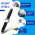 Meanplan 5 Pcs Pen with LED Light Rotating Ballpoint Pen Anti Stress Anxiety Gift Pen for Business Adults Helping ADHD Stress Reducer Thinking, 4 ...