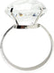 Acrylic Diamond Ring Bridal Napkin Ring Set of Six...