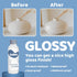 Clay Varnish for Air Drying Clay, 100ML Gloss Finish Air Dry Clay Glaze, High Gloss & Waterproof, and Scratch Resistant, Design for Air Dry Clay P...