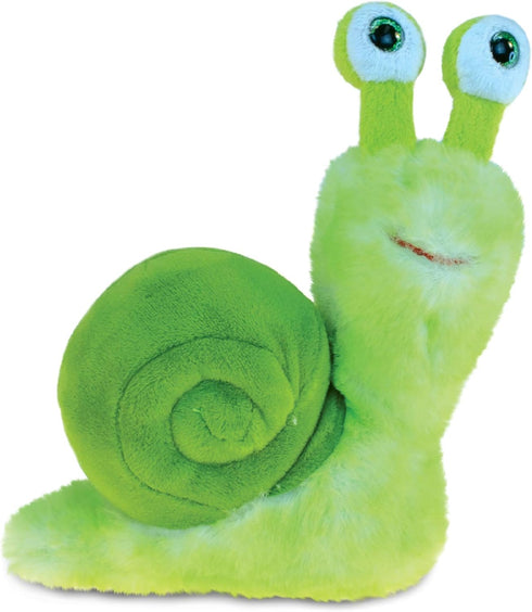 DolliBu Green Snail Plush - Super soft stuffed animal Snail, Cute Realistic Stuffed Animal Snail Toy for Boys and Girls, Adorable Plush Animal Sna...