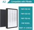A2 H13 True HEPA Replacement Filter, Compatible with Filtrete 3M Room Air Purifier FAP-C02-A2, FAP-C03-A2, FAP-T03-A2, FAP-SC02L, Part No.1150101,...