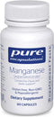Pure Encapsulations Manganese (Aspartate/Citrate) | Hypoallergenic Trace Mineral Supplement for Connective Tissue and Bones | 60 Capsules...