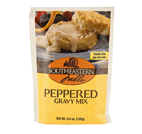 Southeastern Mills Old-Fashioned Peppered Gravy Mix, 4.5 Oz. Package (Pack of 4)...