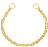Mogoko Stainless Steel Dog Choke Chain Collar, Puppy Metal P Chain Slip Collar Pet Training Walking Choker(Gold; 3.5mm;22.0 Inch)...