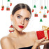 YGAOHF 1.8" Lightweight Wood Earrings Blanks, 16pcs White Teardrop, Unfinished, DIY Sublimation Earring Making...