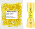 haisstronica 100pcs Yellow Heat Shrink Female Spade Connectors,12-10 Gauge Insulated Electrical Crimp Wire Terminals...