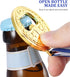 2PCS Medal Shaped Bottle Opener - Gold Medal Beer Opener, Metal Fun Bottle Cap Open Utensil with Neck Ribbon for Bar Bartender Restaurant Party Ho...