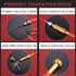 PTSLKHN Eyeglass Repair Kit Screwdriver, 5-in-1 Multifunctional Small Screwdriver, S2 Steel Eyeglass Screwdriver Kit for Eyeglass, Sunglasses, Ele...