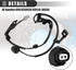 Motoforti Front Left ABS Sensor Wheel Speed Sensor, for Lexus IS 350 2006-2013, Metal, No.8951630030/89516-30030, Black...