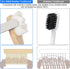 Bamboo Toothbrushes, 10k Ultra Soft Bristles Bamboo Brush, Extra Soft Toothbrushes for Adults, Bamboo Toothbrush Pack of 4...