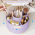 CenYouful Makeup Brush Holder Organizer,5 Slot 360° Rotating Make up Brushes Cup, Makeup Organizer Countertop for Cosmetics, Nail Polish, Art Supp...