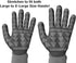 Advanced Max Grip 3 Pack Gloves, Gray...