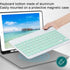 Bluetooth Keyboard and Mouse Combo Ultra-Slim Portable Rechargeable Compact Wireless Mouse Keyboard Set for Pad/iPad Pro/iPad Mini/iPad Air Mac OS...