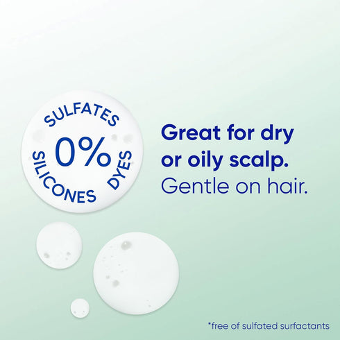 Head & Shoulders BARE Dandruff Shampoo, Sulfate Free Minimal Ingredients Anti Dandruff Shampoo, Soothing Hydration, Ecobottles with Less Plastic, ...