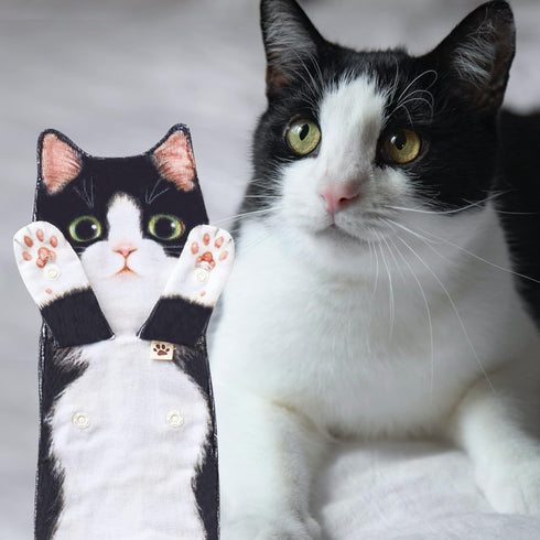 Cat Funny Hand Towels for Bathroom Kitchen - Cute Decorative Cat Decor Hanging Washcloths Face Towels Super Absorbent Soft - Housewarming Birthday...