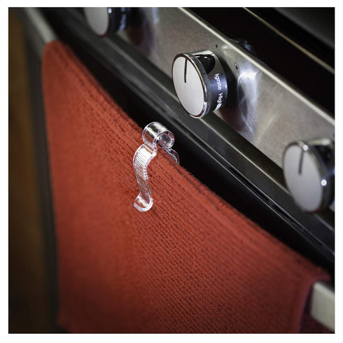 Towel Clip (3-Pack) - No Fuss Hand-Towel Clip for Kitchen or Bathroom...