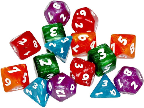 Greater Than Games | Sentinel Comics: Dice Set | Tabletop Role Playing Game Accessory | Superhero Storytelling | includes 5 Custom Dice and Bag...